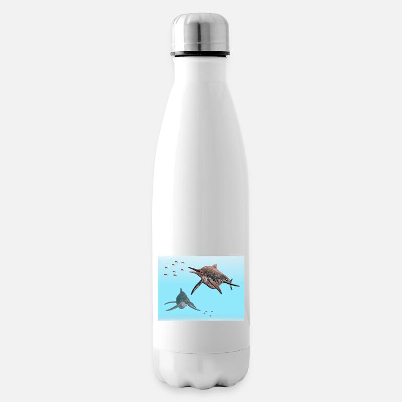 Ichthyosaurier Shonisaurus - Isolierflasche - Weiß