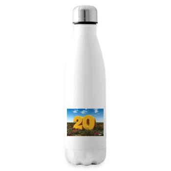 Year 20 - Insulated Water Bottle - white - Right