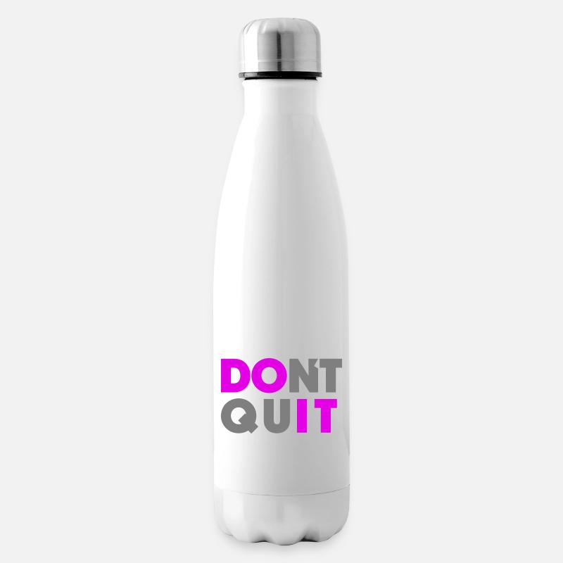 Do it Dont Quit - Isolierflasche - Weiß