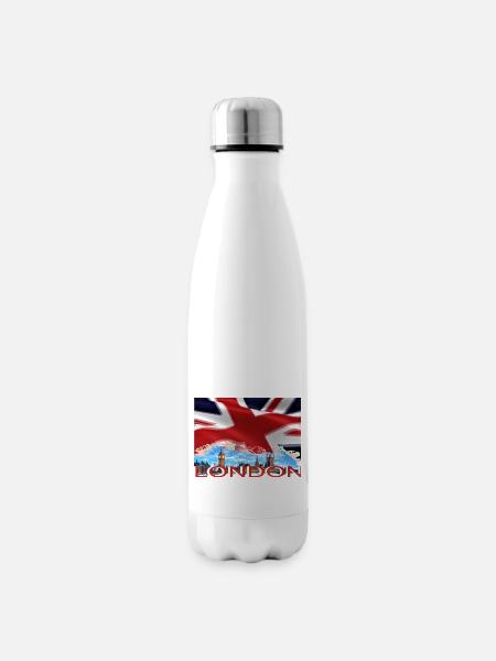 London - Isolierflasche - Weiß