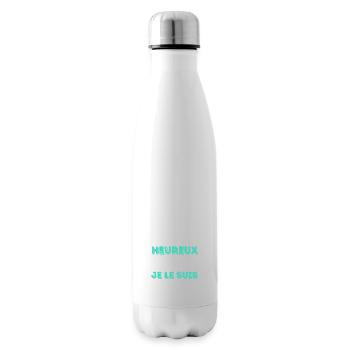 Happy, I am - Sonderausgabe - Isolierflasche - Weiß - Rechts