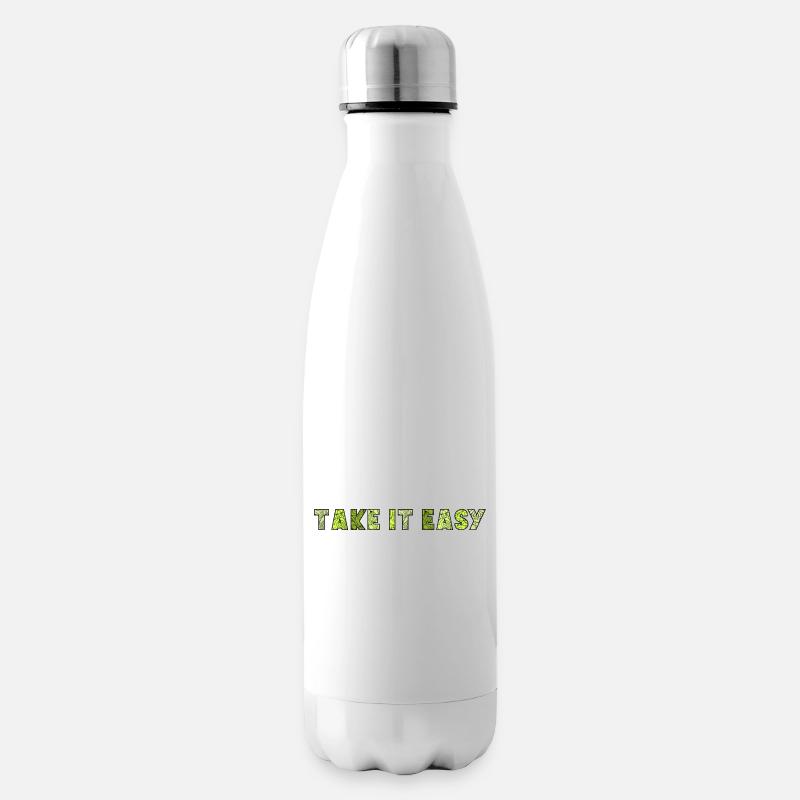 Take It Easy - Isolierflasche - Weiß