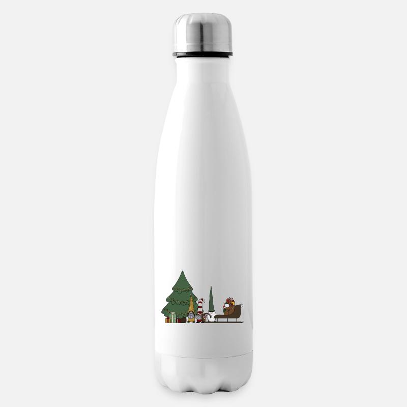 Weihnachten - Isolierflasche - Weiß