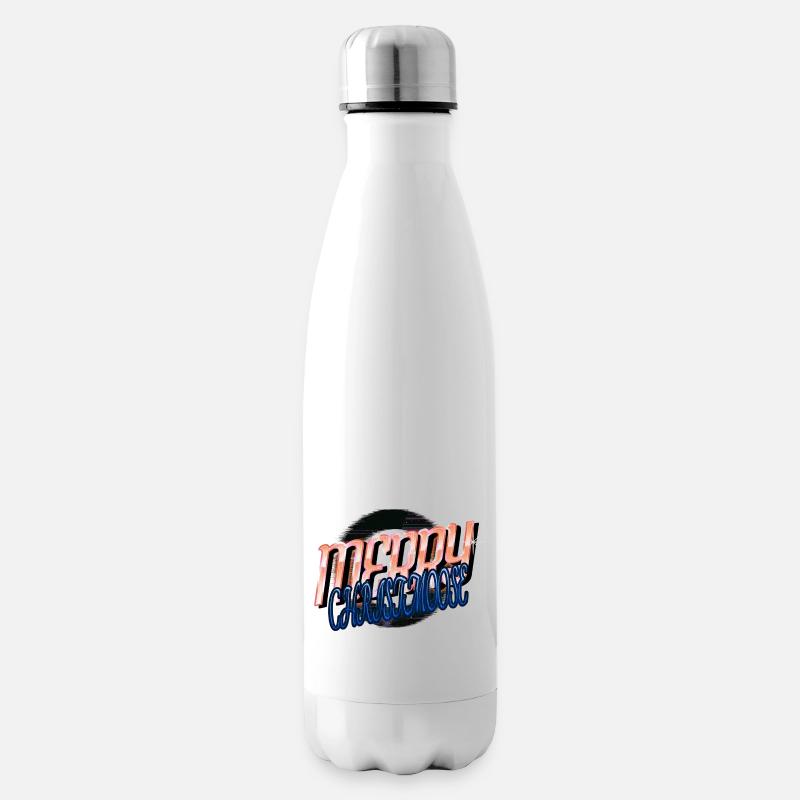 Animaux Dork Blagues Comic Caution Dinosaur Lover - Bouteille isotherme - blanc