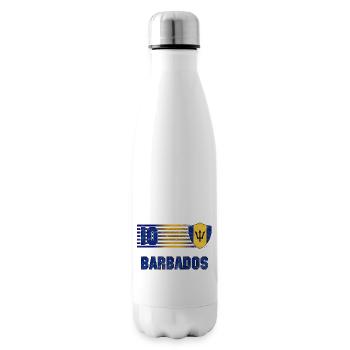 Barbados Football Team - Insulated Water Bottle - white - Right