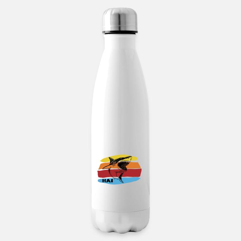 Requin - Bouteille isotherme - blanc