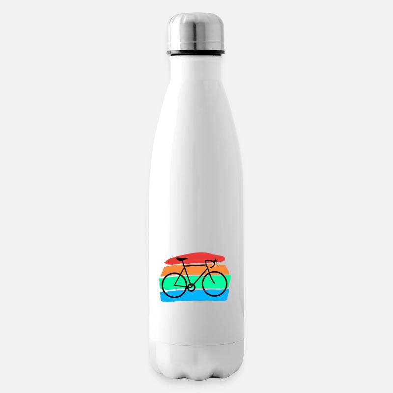 Bicyclette - Bouteille isotherme - blanc