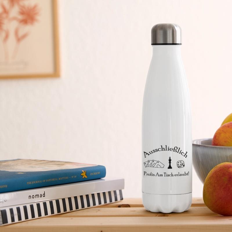 boardgame chess backgammon game night Isolierflasche