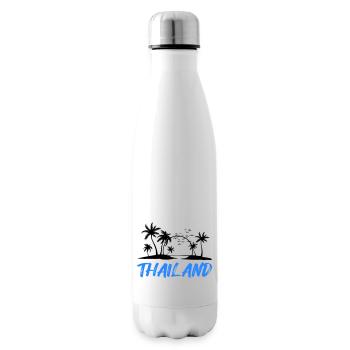 Thaïlande - Bouteille isotherme - blanc - Droite