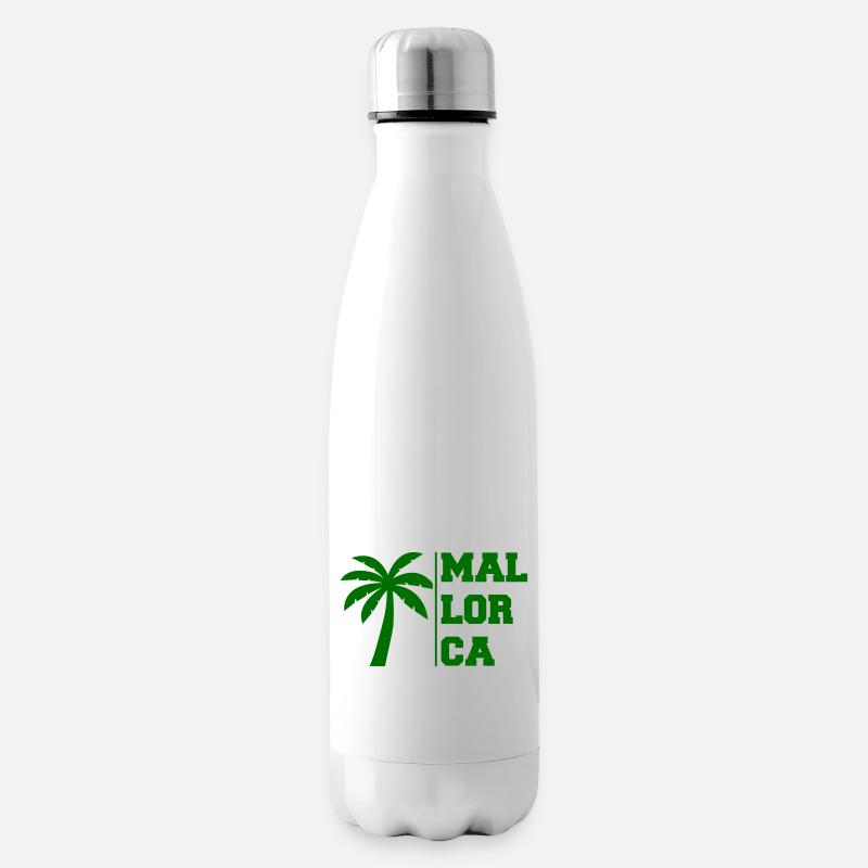 mallorca - Isolierflasche - Weiß