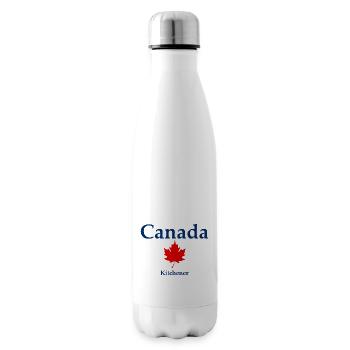 Kitchener - Ontario - Canada - Kanada - Isolierflasche - Weiß - Rechts