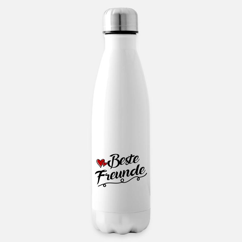beste freunde - Isolierflasche - Weiß