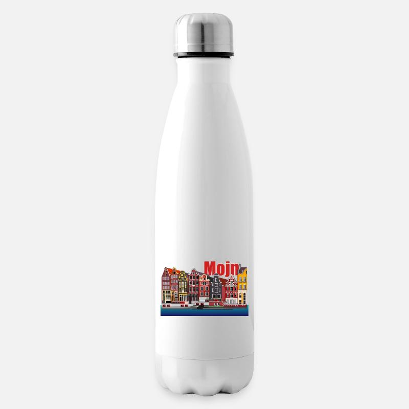 Dänemark // Illustration - Isolierflasche - Weiß