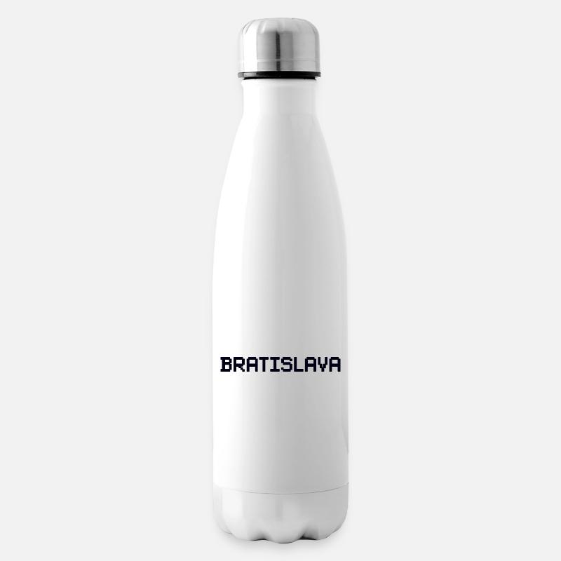 BRATISLAVA Slovakia Slowakei - Isolierflasche - Weiß