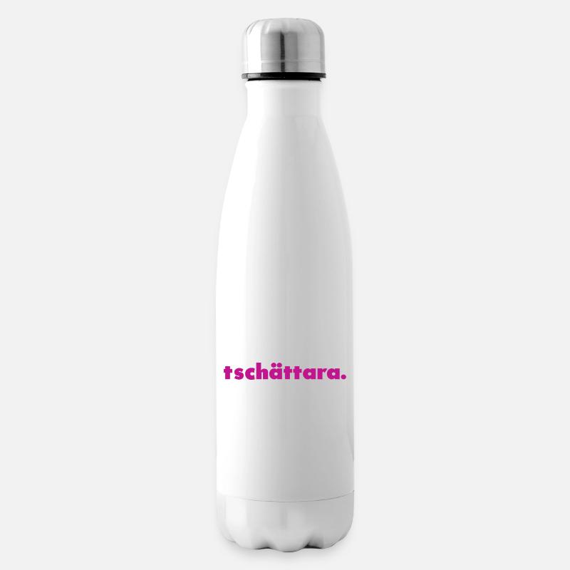 Tschättara. - Bouteille isotherme - blanc