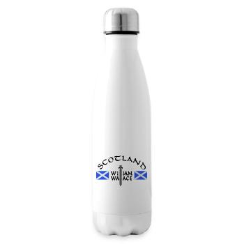Scotland William Wallace - Insulated Water Bottle - white - Right