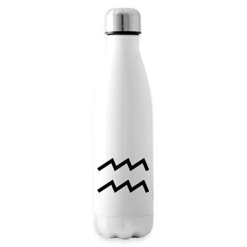 Aquarius - Insulated Water Bottle - white - Right