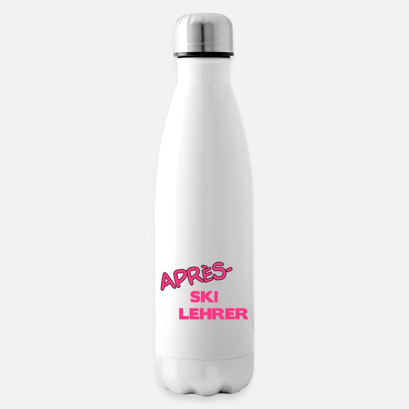 Après Skilehrer - Isolierflasche - Weiß