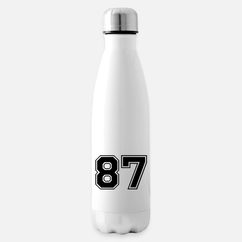 87 - Isolierflasche - Weiß