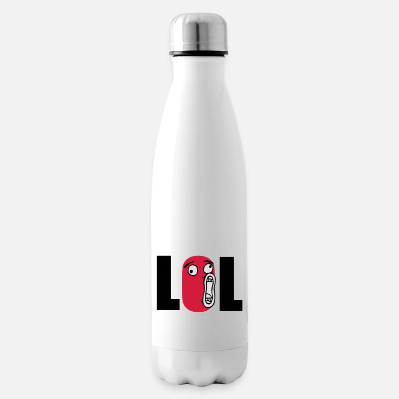 lol - Bouteille isotherme - blanc