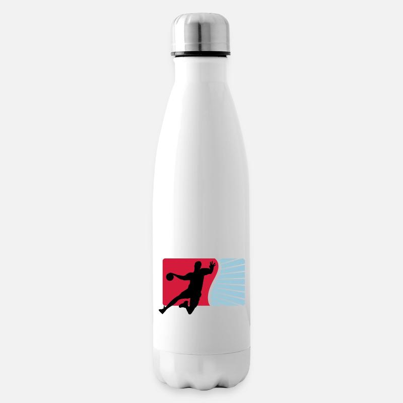 handball - Insulated Water Bottle - white