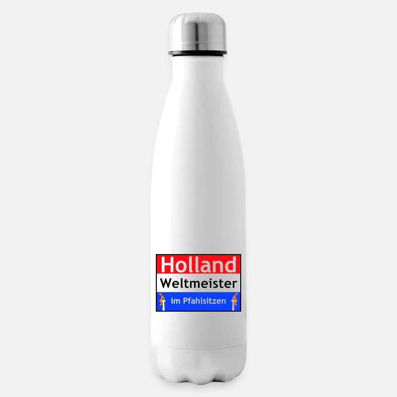 Hollande - Bouteille isotherme - blanc
