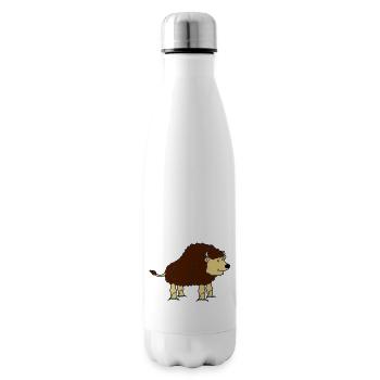 bison - Isolierflasche - Weiß - Rechts