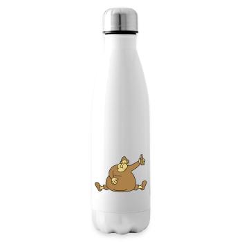 Fat Drunken Man - Isolierflasche - Weiß - Rechts