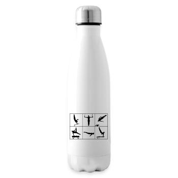 Turnen, Gymnastics Men - Isolierflasche - Weiß - Rechts