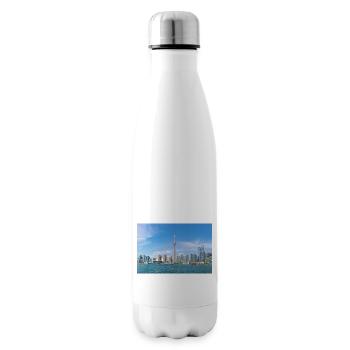 Ontario Toronto Skyline Panoramic View Canada - Isolierflasche - Weiß - Rechts