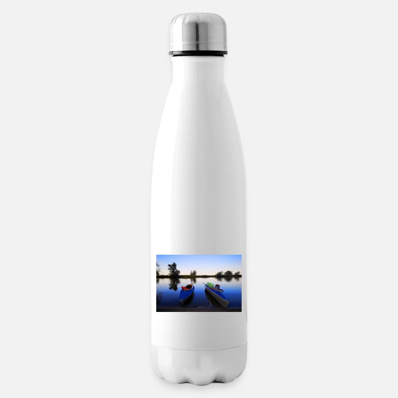 Bateaux pliants - Bouteille isotherme - blanc
