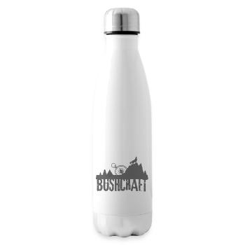 Bushcraft gray - Insulated Water Bottle - white - Right