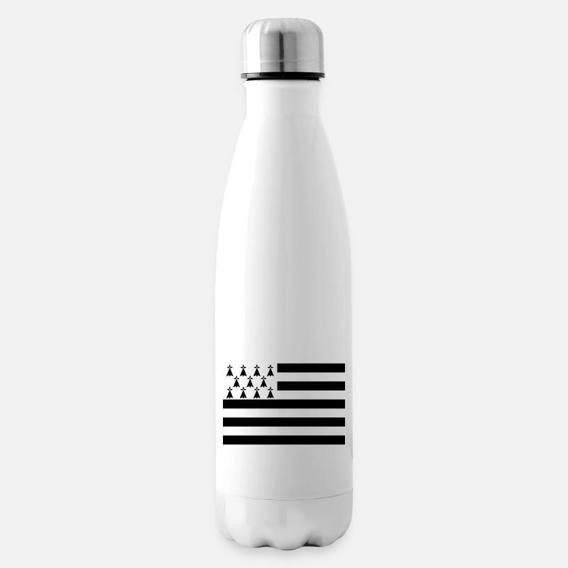 Bretagne - Isolierflasche - Weiß