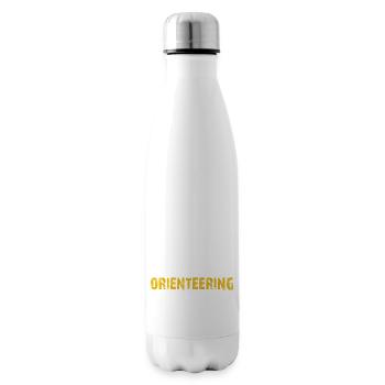 eat sleep Orienteering - Insulated Water Bottle - white - Right
