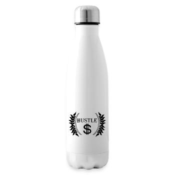 Hustle - Insulated Water Bottle - white - Right