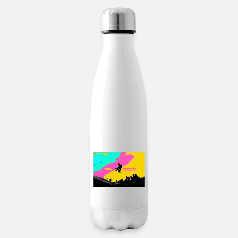bmx - Isolierflasche - Weiß