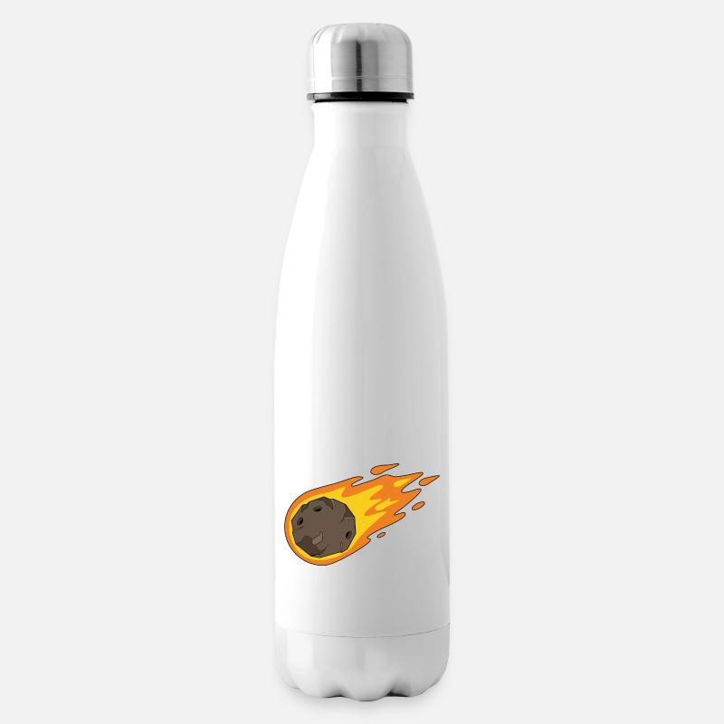 Astéroïde Comète - Bouteille isotherme - blanc
