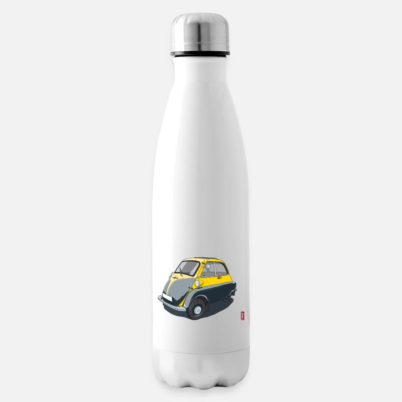 Oldtimer Isetta - Bouteille isotherme - blanc