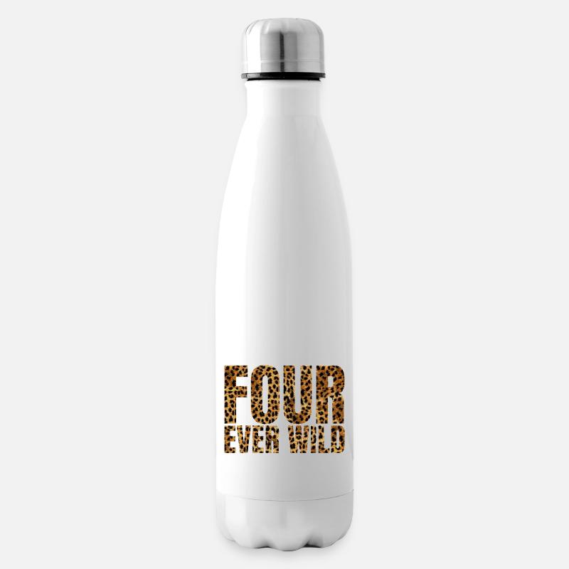 Four Ever Wild 29 - Isolierflasche - Weiß