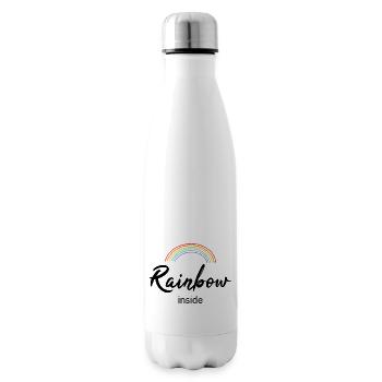 Rainbow inside - Isolierflasche - Weiß - Rechts