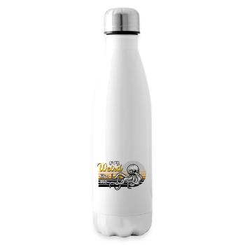 Reste bizarre comme moi - Bouteille isotherme - blanc - Droite