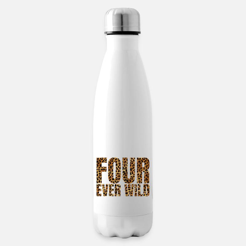 Four Ever Wild 29 - Isolierflasche - Weiß