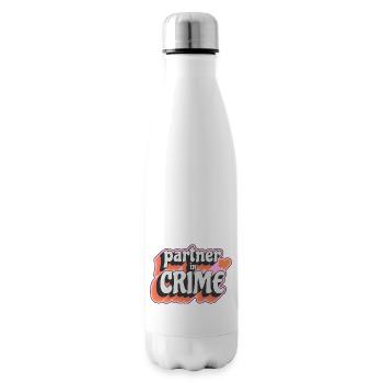 Partner in Crime - Insulated Water Bottle - white - Right