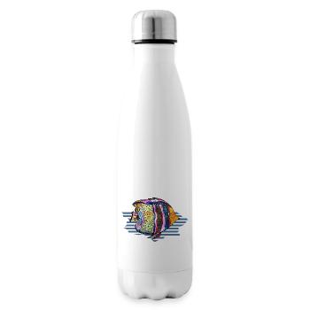 Fisch - Isolierflasche - Weiß - Rechts