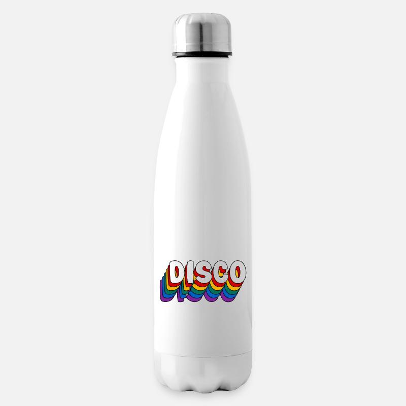 DISCO!!! - Insulated Water Bottle - white