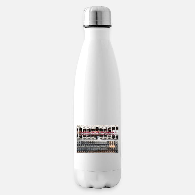 Reflection in St. Mark's Square - Insulated Water Bottle - white