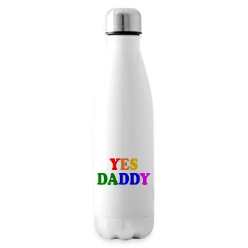Yes daddy - Isolierflasche - Weiß - Rechts