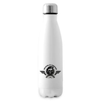 Armée, Guerre, Militaire, Uniforme, Force, Soldat Camouflage - Bouteille isotherme - blanc - Droite