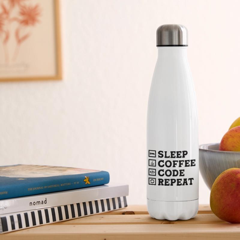 Kaffee-Codierung Programmierer Programmierer Entwickler Nerd Coff Isolierflasche