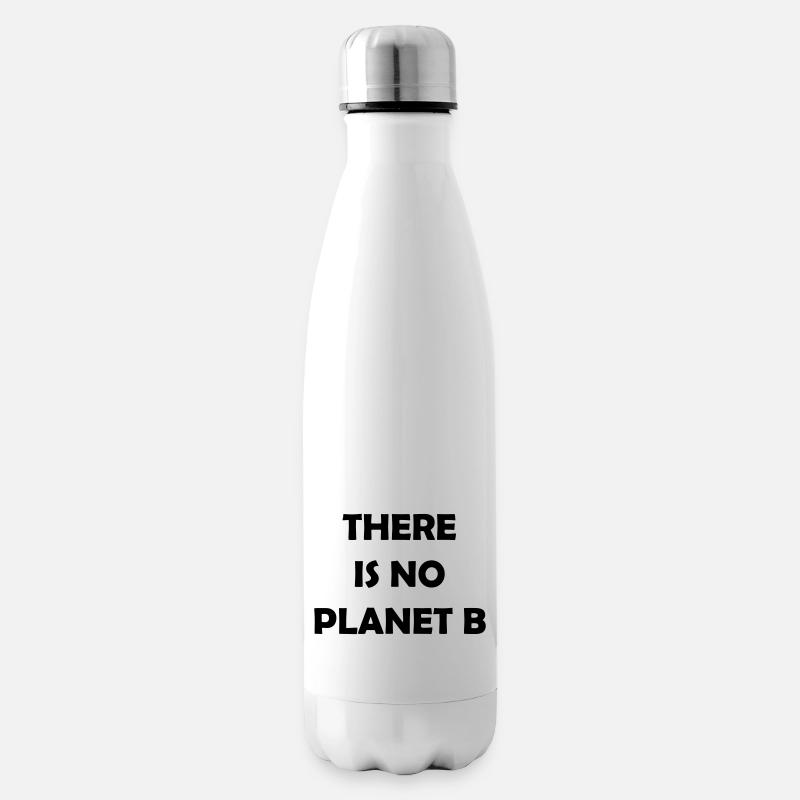 There is no Planet B - Isolierflasche - Weiß